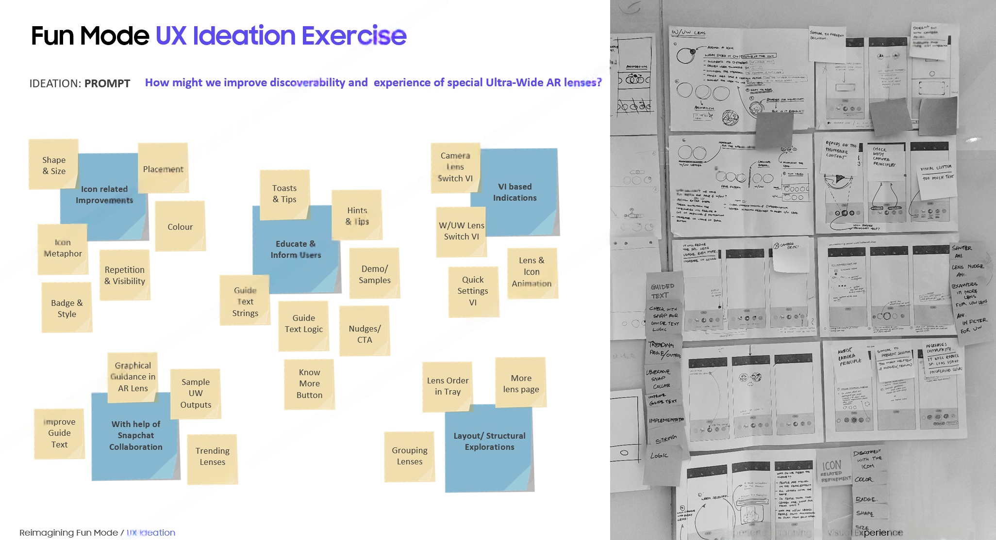 How Might We ideation exercise