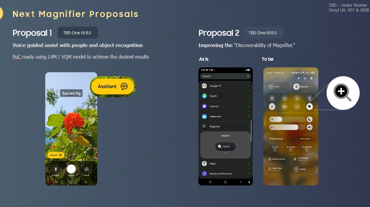 Next proposals: Voice guided assist (LVM/VQM PoC) and improving discoverability