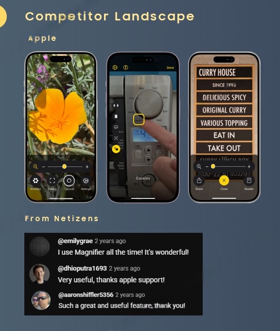 Apple Magnifier — positive reviews